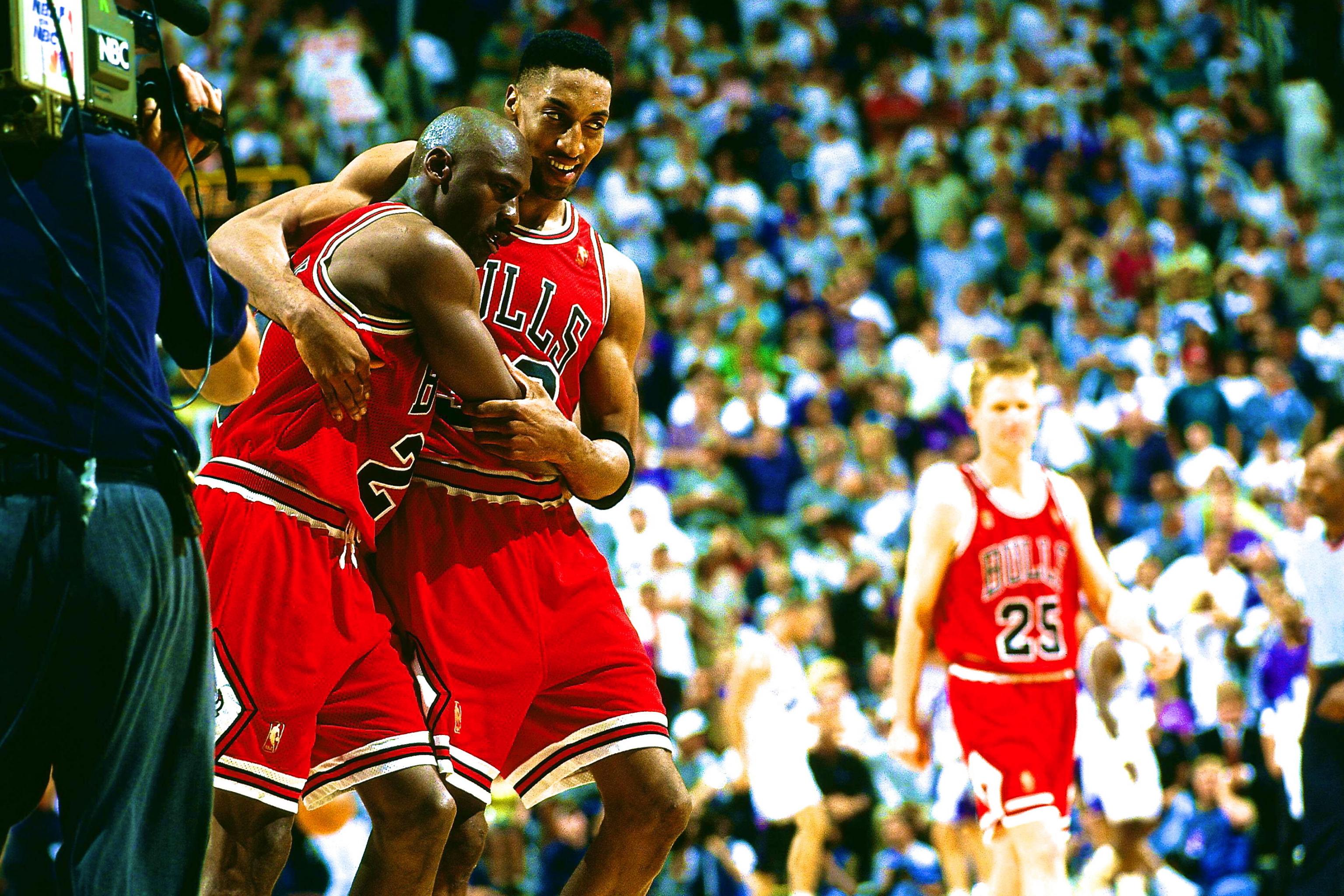 Micheal Jordan & Scottie Pippen